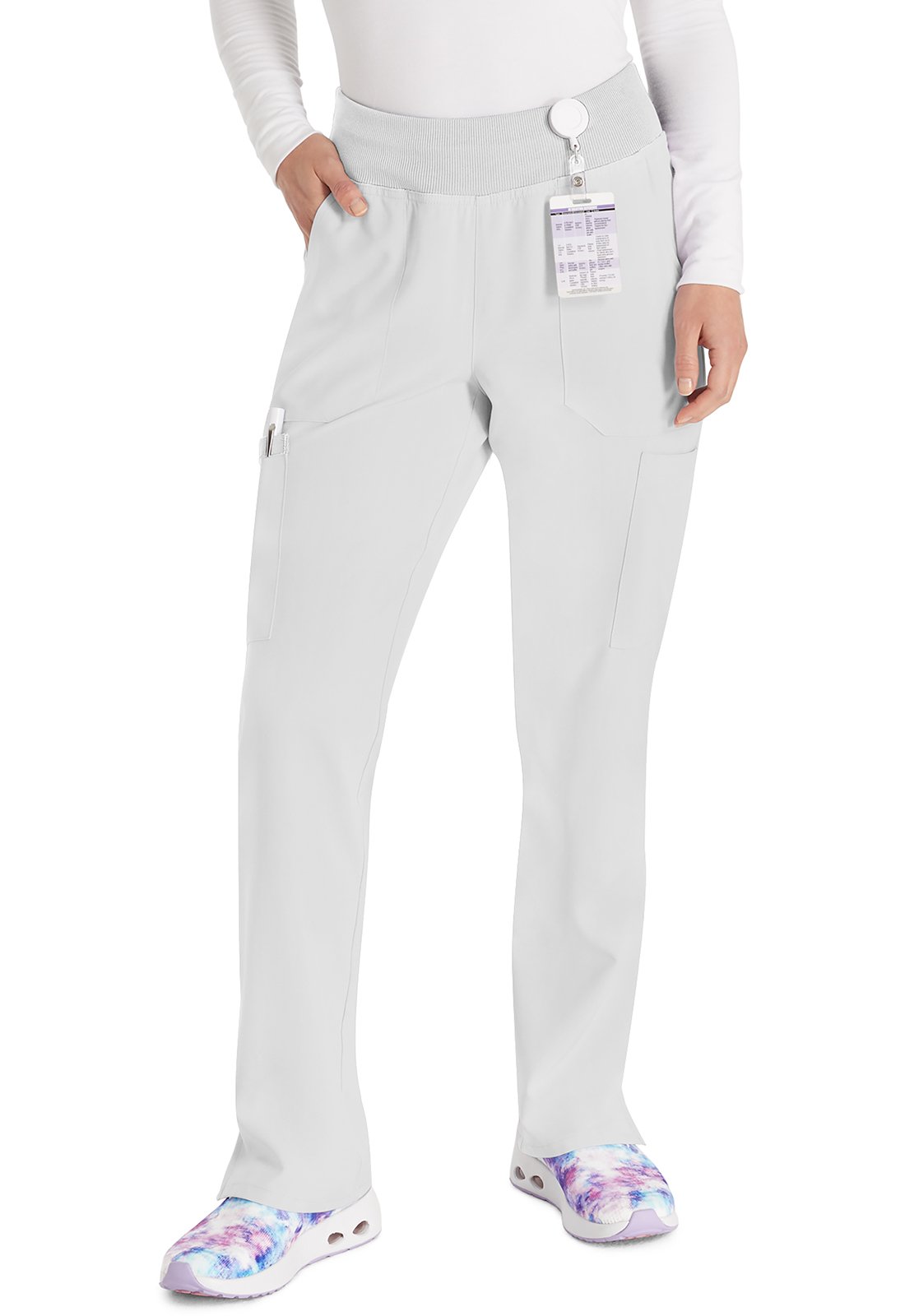 Female Students Pants: #DK005 (White)