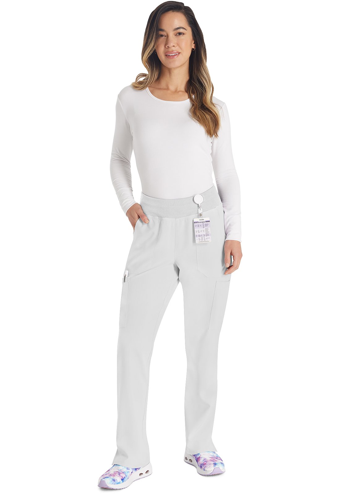 Female Students Pants: #DK005 (White) - Image 3