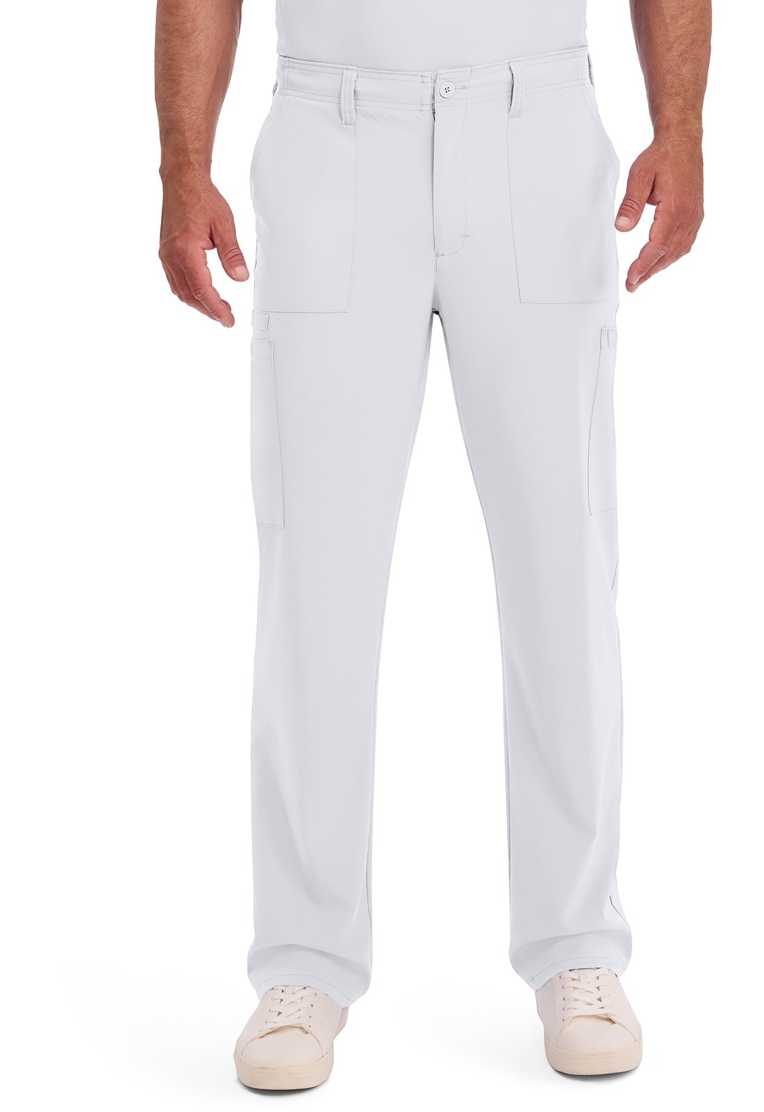 Male Students Pants: #DK015 (White) - Image 3