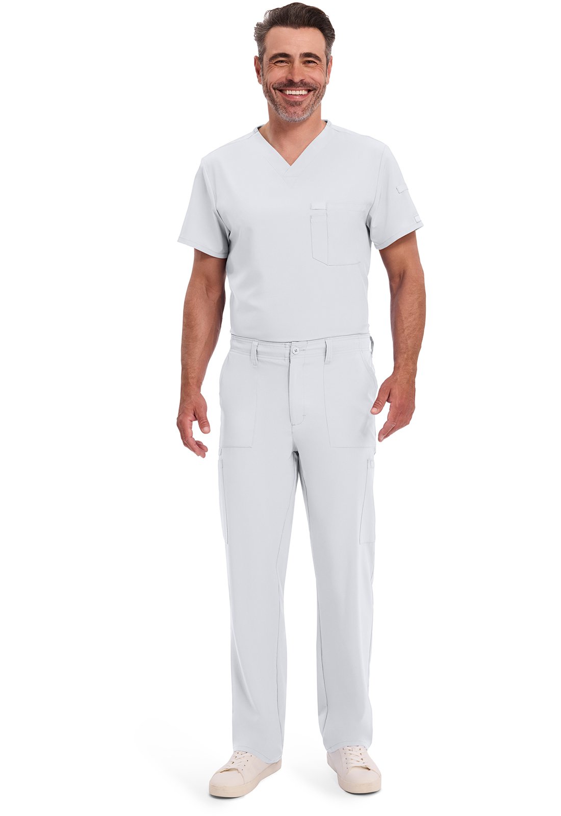 Male Students Pants: #DK015 (White)