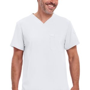Male Students Top: #DK635 (White)