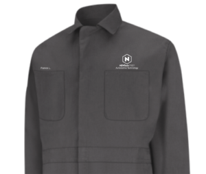 NEWTECH PREP Automotive Technology Coverall Red Kap (Newtech logo + students name)