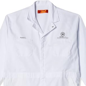 NEWTECH PREP Automotive Collision Repair Coverall Red Kap (Newtech logo + students name) INSTRUCTOR and STAFF