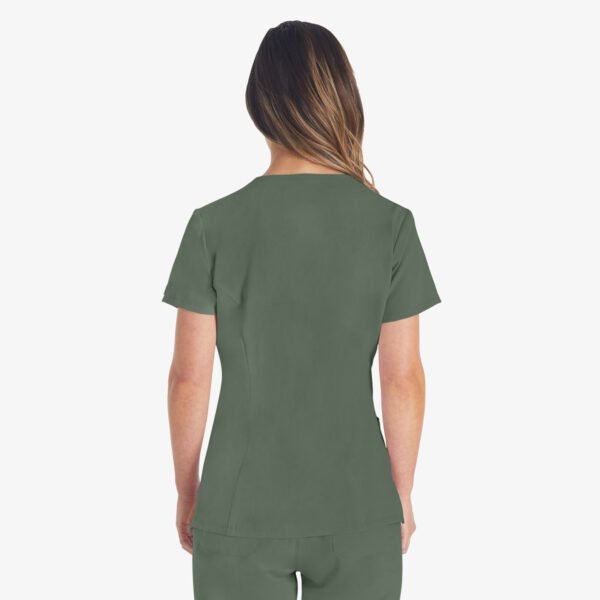 Female Students Top: #DK615 (Olive Green) YEAR 1 ONLY - Image 2