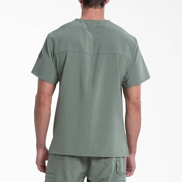 Male Students Top: #DK635 (Olive Green) YEAR 1 ONLY - Image 2