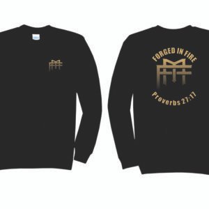 Forged Men’s ministry Black Crewneck Sweatshirt