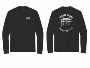 Forged Men’s ministry Black Long Sleeve Shirt