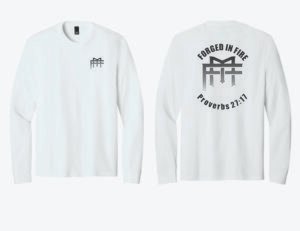 Forged Men’s ministry White Long Sleeve Shirt