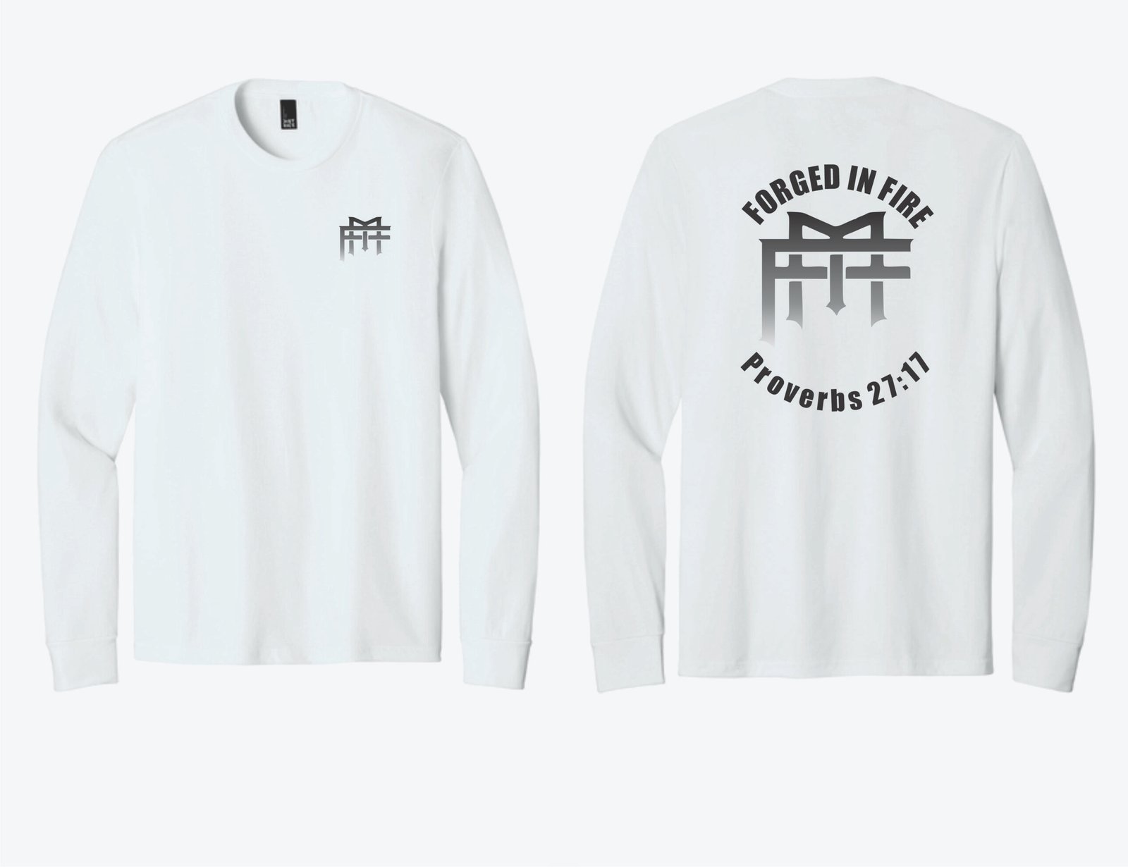 Forged Men’s ministry White Long Sleeve Shirt