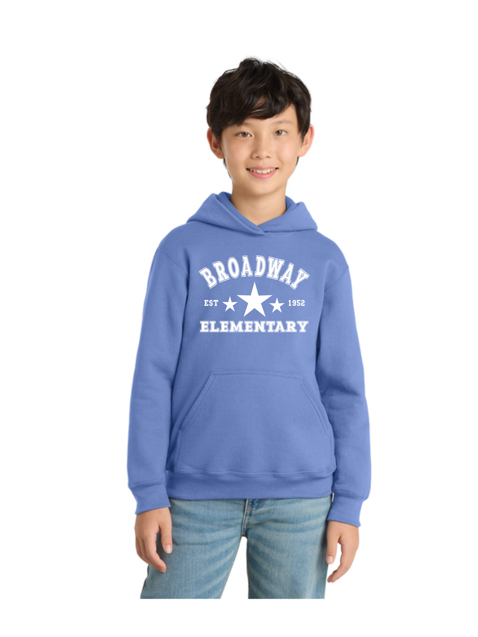 Youth Pullover Hooded Sweatshirt - Image 9