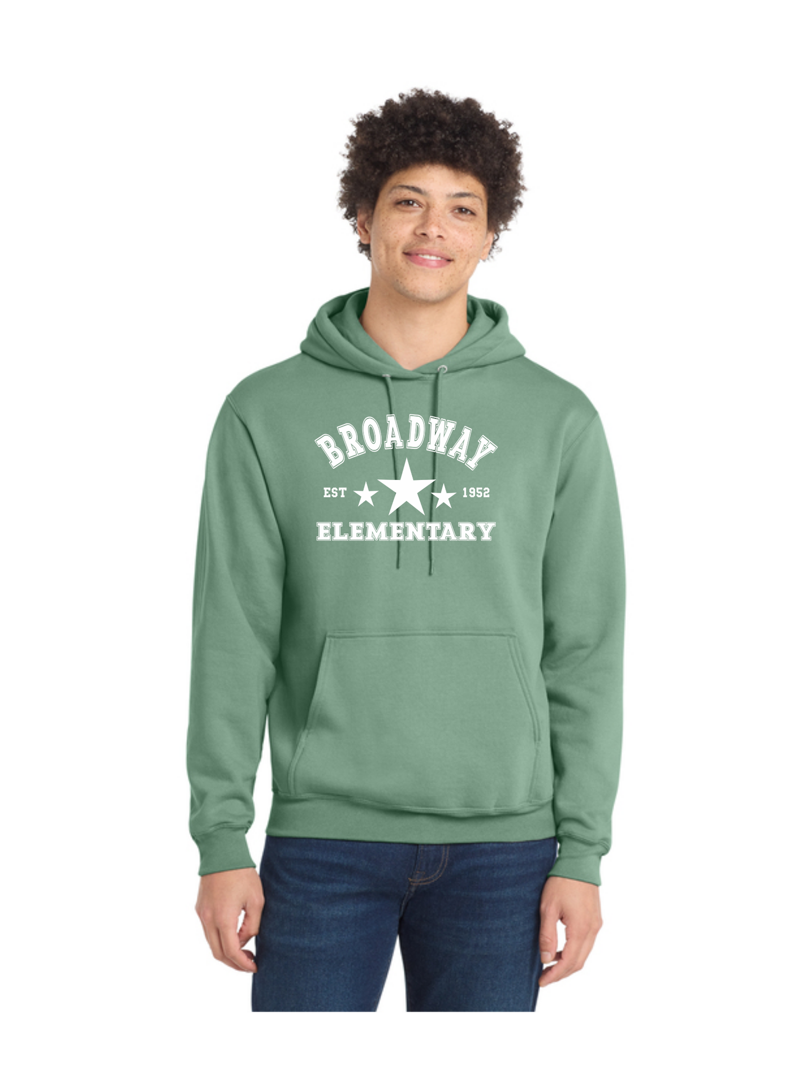 Adult Pullover Hooded Sweatshirt 2 - Image 2