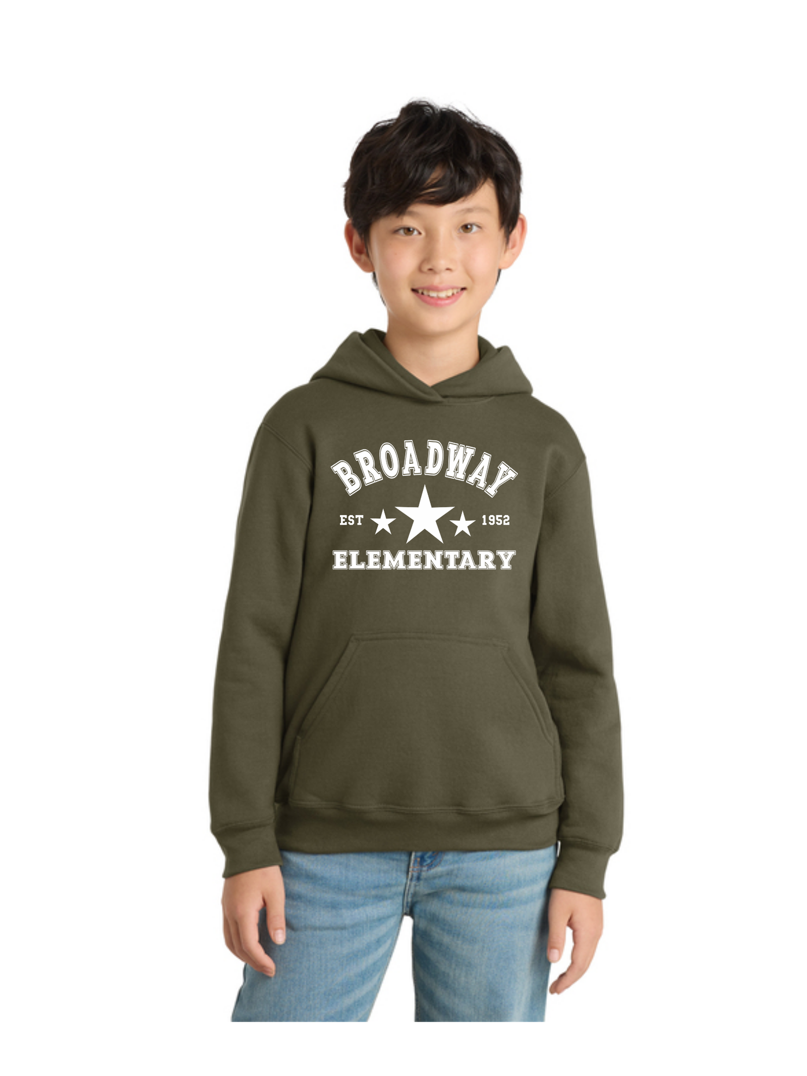 Youth Pullover Hooded Sweatshirt - Image 5