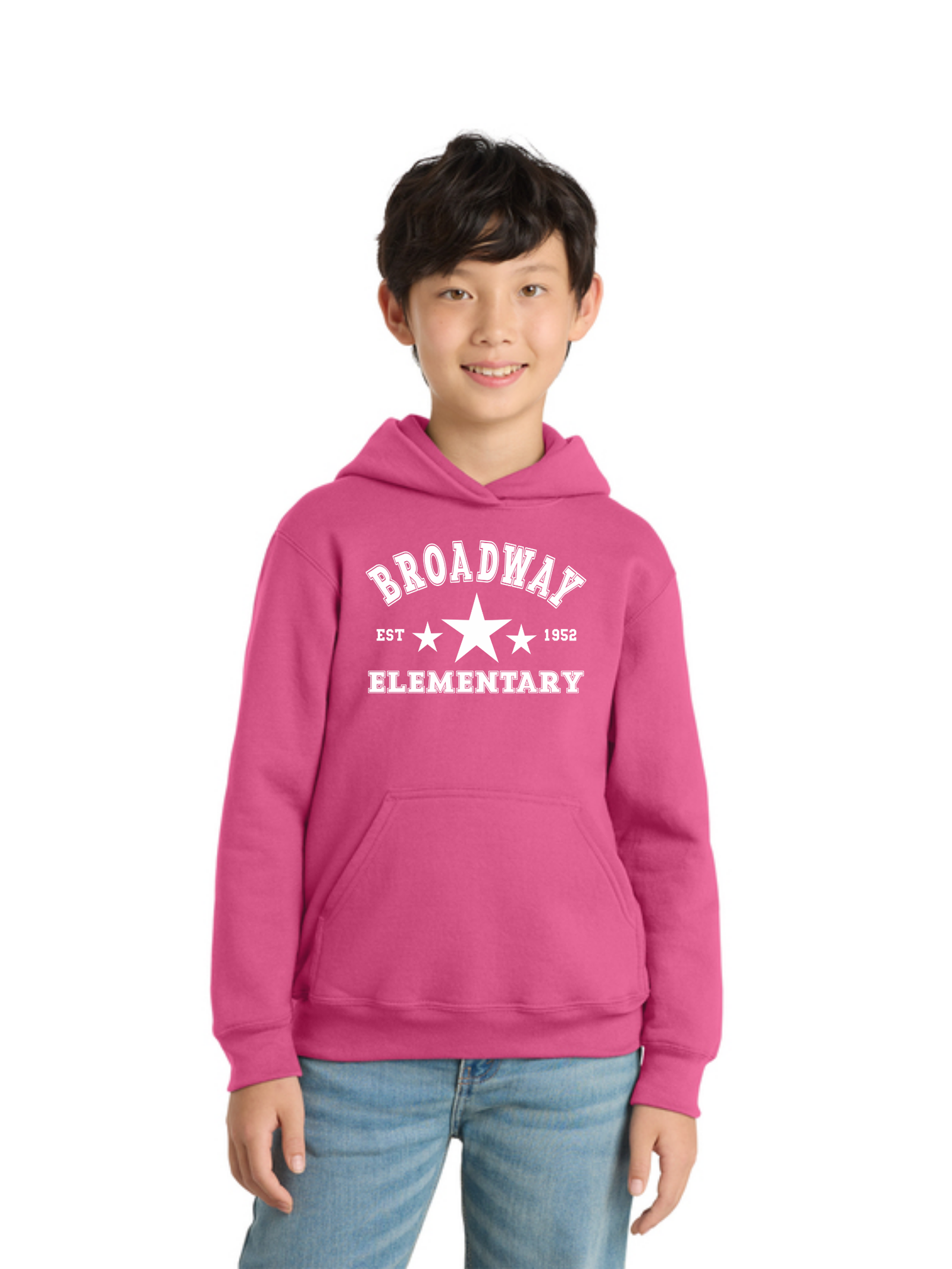 Youth Pullover Hooded Sweatshirt - Image 3