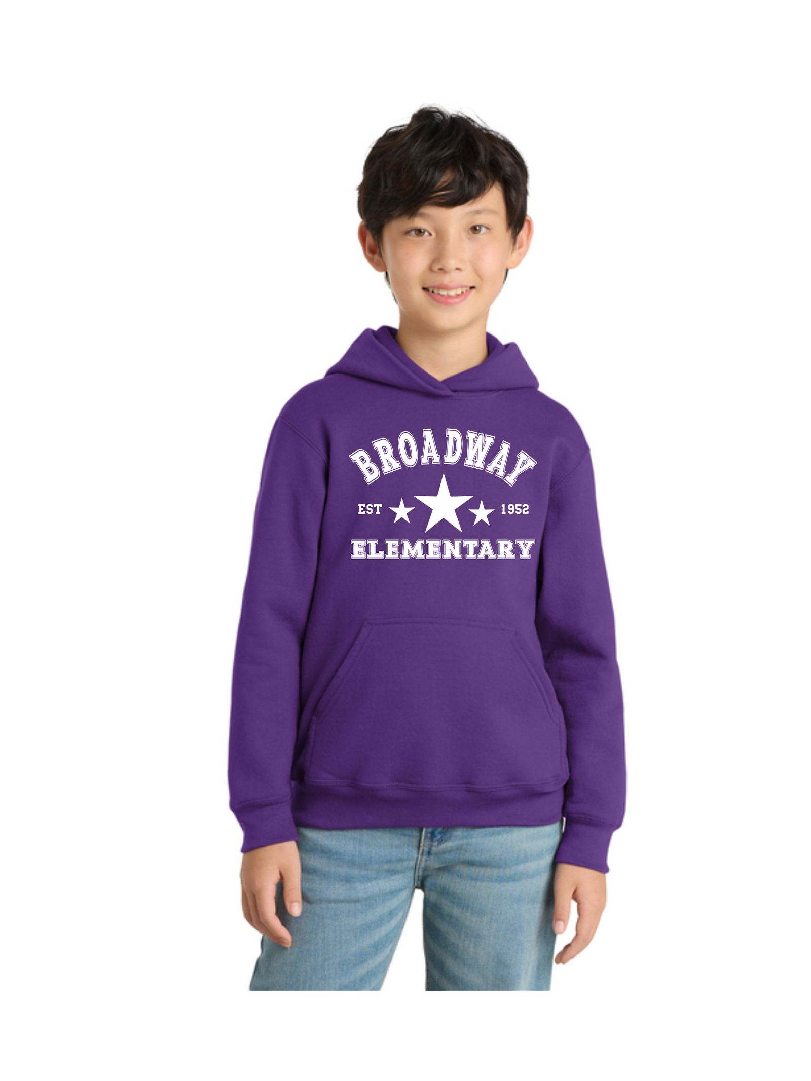 Youth Pullover Hooded Sweatshirt - Image 2