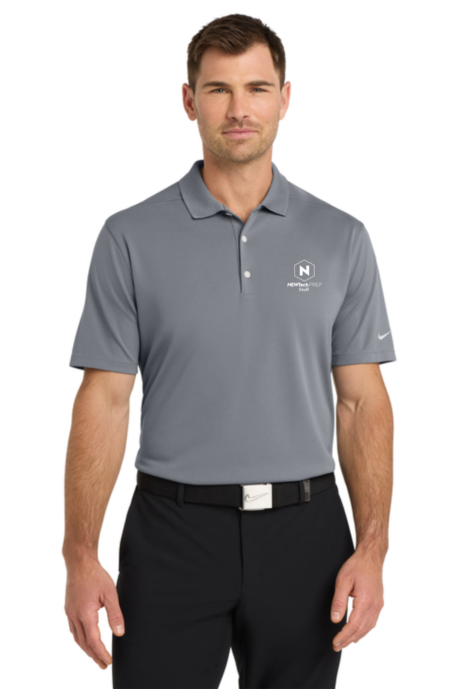 Newtech NKDC1963 Nike Dri-FIT Micro Pique 2.0 Polo - Image 4