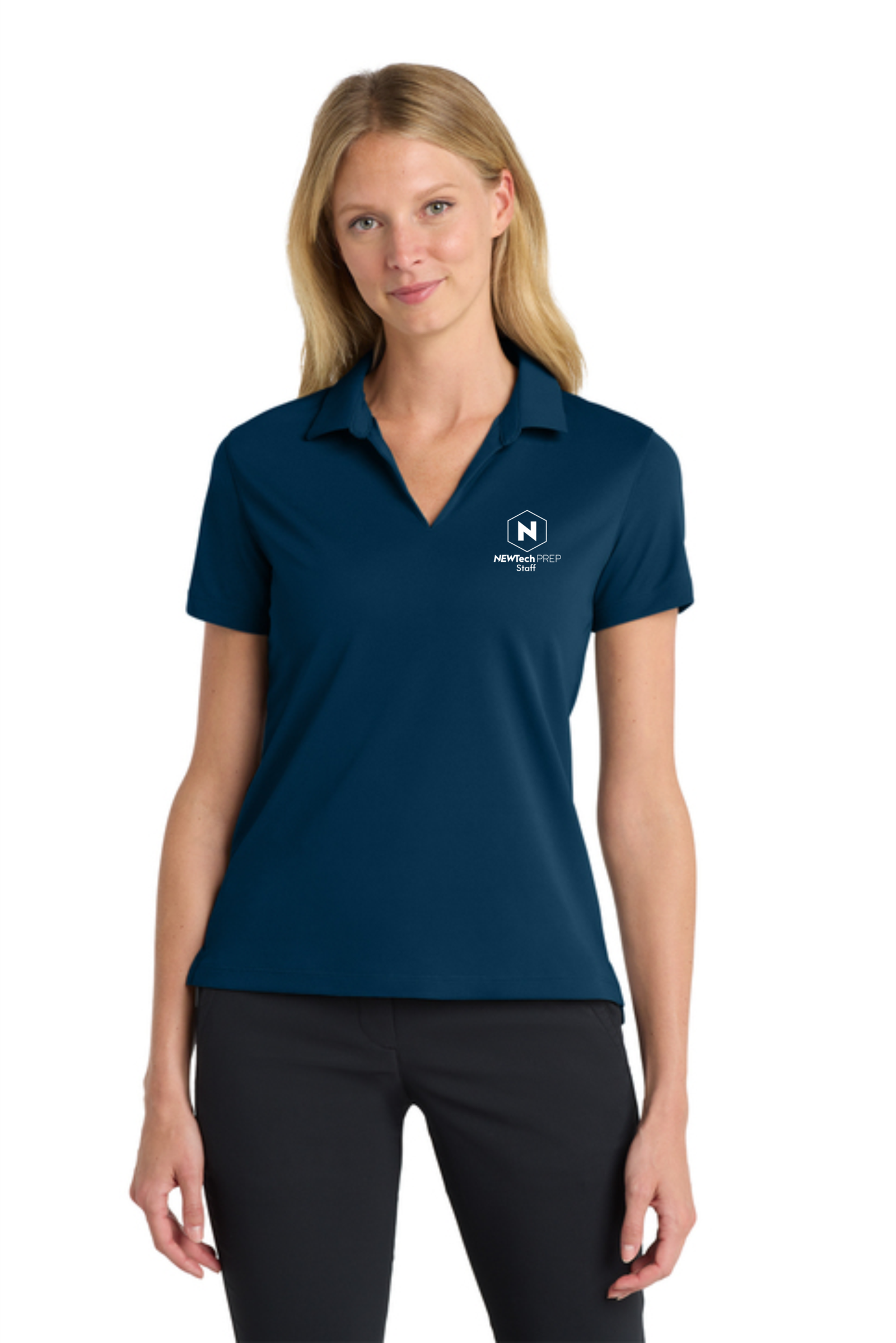 Newtech NKDC1991 Nike Women's Dri-FIT Micro Pique 2.0 Polo - Image 2