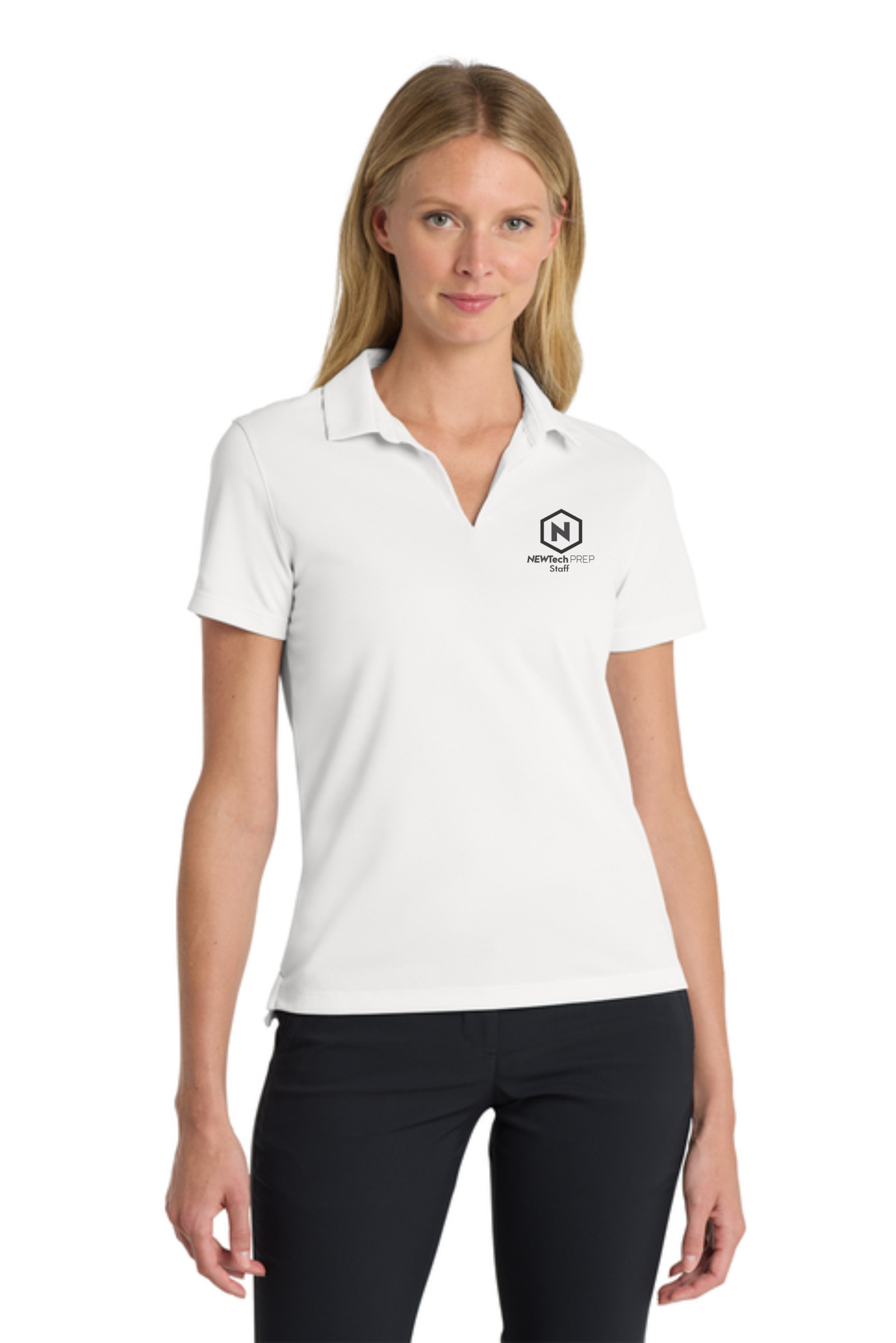 Newtech NKDC1991 Nike Women's Dri-FIT Micro Pique 2.0 Polo - Image 3